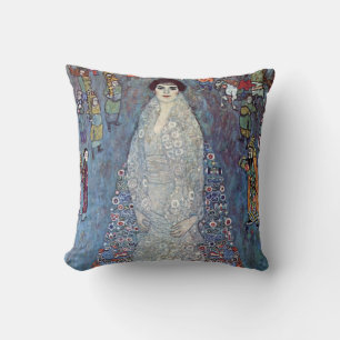 Portrait Baroness Elisabeth Bacchofen Echt, Klimt Kissen
