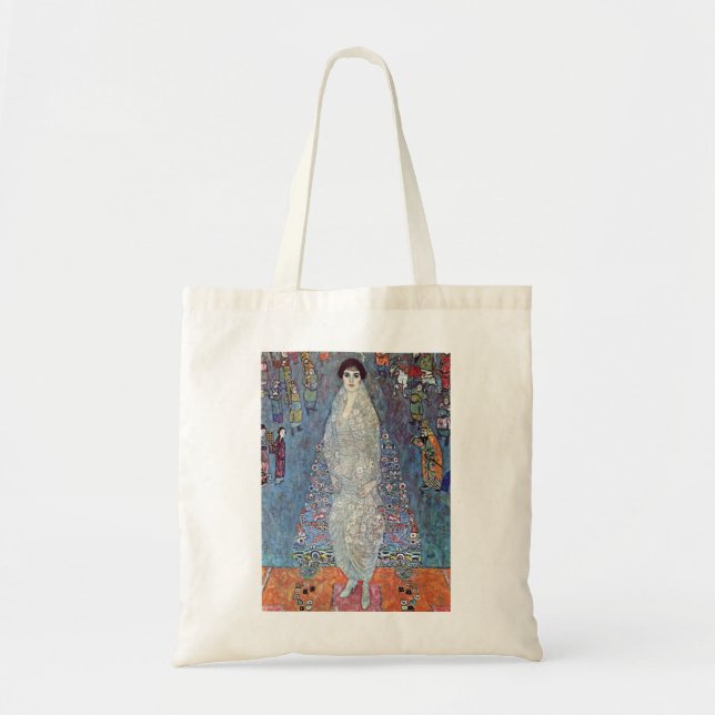 Portrait Baroness Elisabeth Bacchofen Echt, Klimt Tragetasche (Vorne)