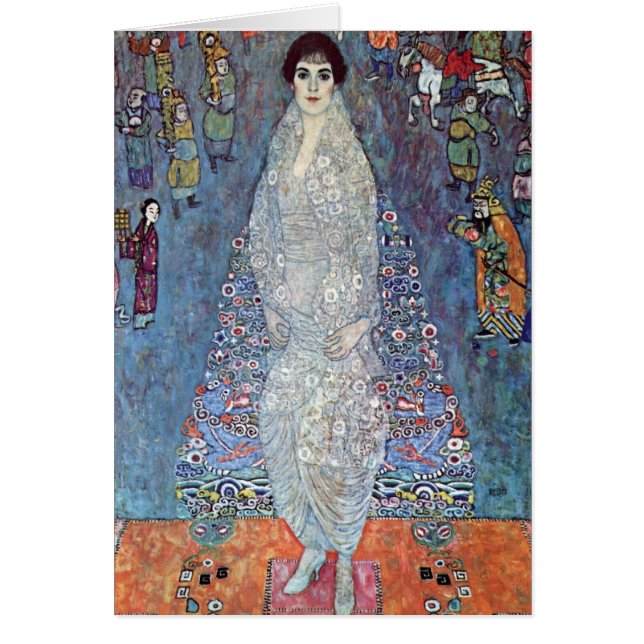 Portrait Baronne Elisabeth Bacchofen Echt, Klimt (Devant)