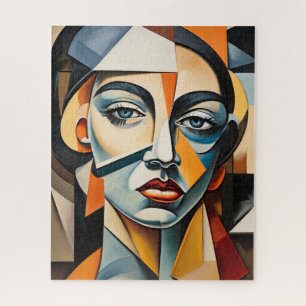 Portrait Bold Picasso, zeitgenössischer Kubismus I