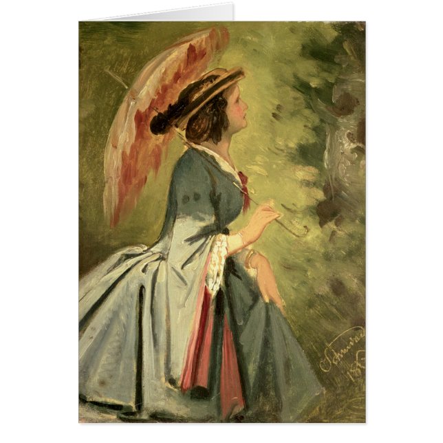 Portrait d'Anna, la fille de l'artiste, 1860 (Devant)