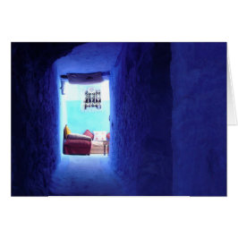 Portrait dans le bleu