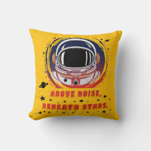 Portrait d'astronaute – Coussin de lancer de l'esp