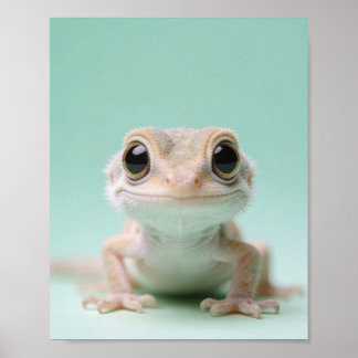 Portrait de bébé caméléon – Impression pour nurser