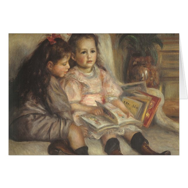 Portrait de Caillebotte Enfants par Pierre Renoir (Devant horizontal)
