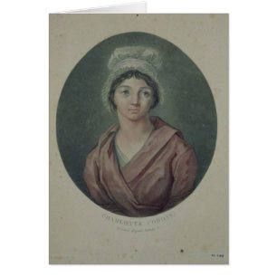 Portrait de Charlotte Corday après 1793