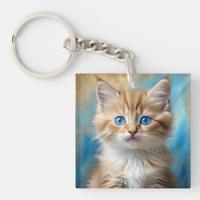 Portrait de chat adorable (Devant)