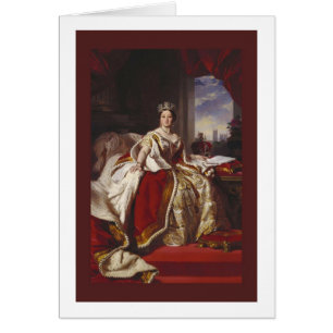 Portrait de couronnement de la Reine Victoria