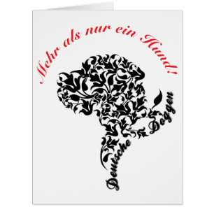 Portrait de Dogue Allemand réalisé avec des feuill
