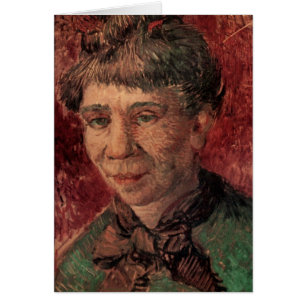 Portrait de femme Madame Tanguy, Vincent van Gogh