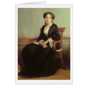 Portrait de Genevieve Celine, 1850 (huile sur la
