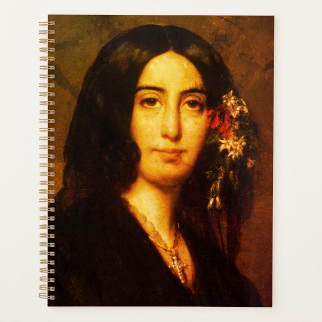 Portrait de George Sand par Auguste Charpentier (Devant)
