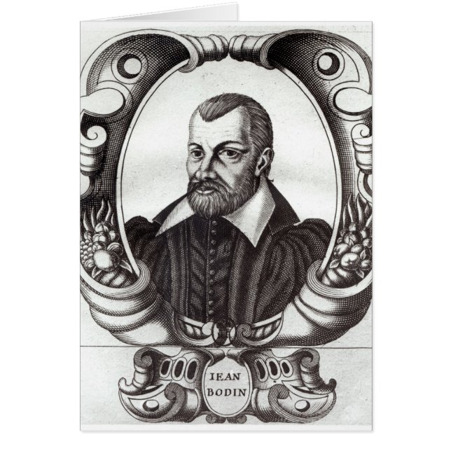Portrait de Jean Bodin (Devant)