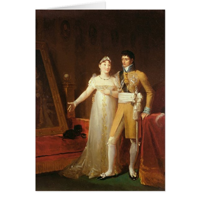 Portrait de Jerome Bonaparte et son épouse (Devant)