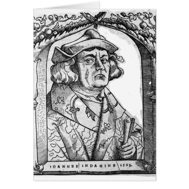 Portrait de John d'Indagine (Devant)