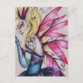 Portrait de la carte postale Douce tristesse