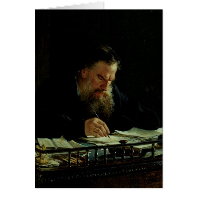 Portrait de Lev Tolstoy (Devant)