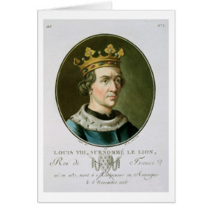 Portrait de Louis VIII, appelé "Le Lion", roi de