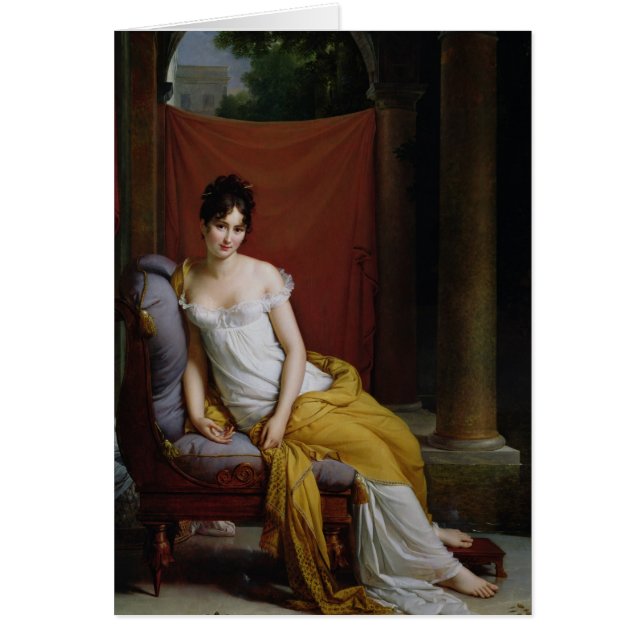 Portrait de Madame Recamier (Devant)