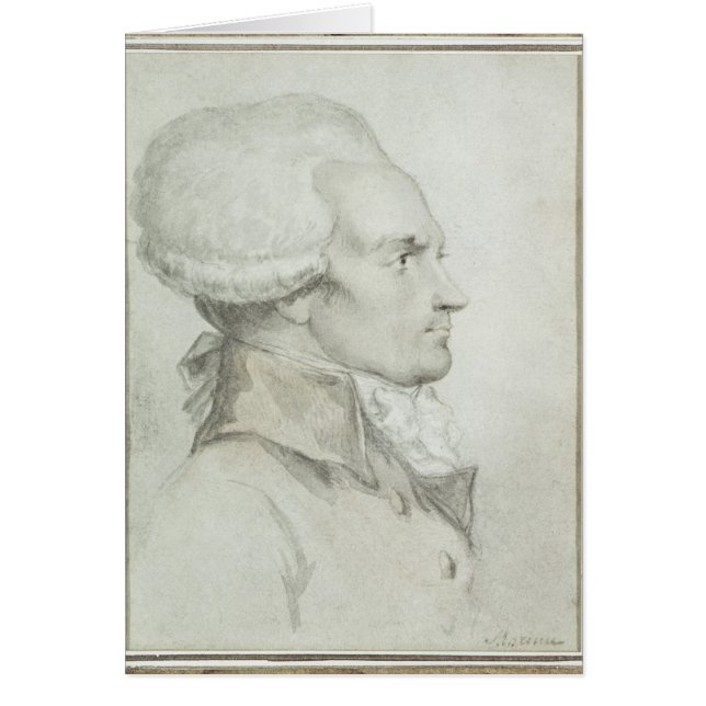 Portrait de Maximilien de Robespierre (Devant)