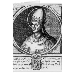 Portrait de pape Gregory VII