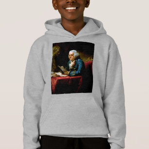 Portrait de pouce, Benjamin Franklin Père fondateu
