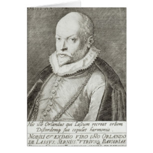 Portrait de Roland de Lassus 1593-94