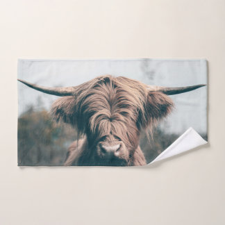 Portrait de vache Highland