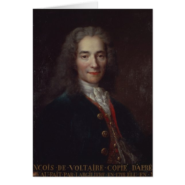Portrait de Voltaire (Devant)