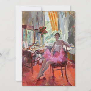 Portrait der Ballerina Vera Trefilova   Korovin