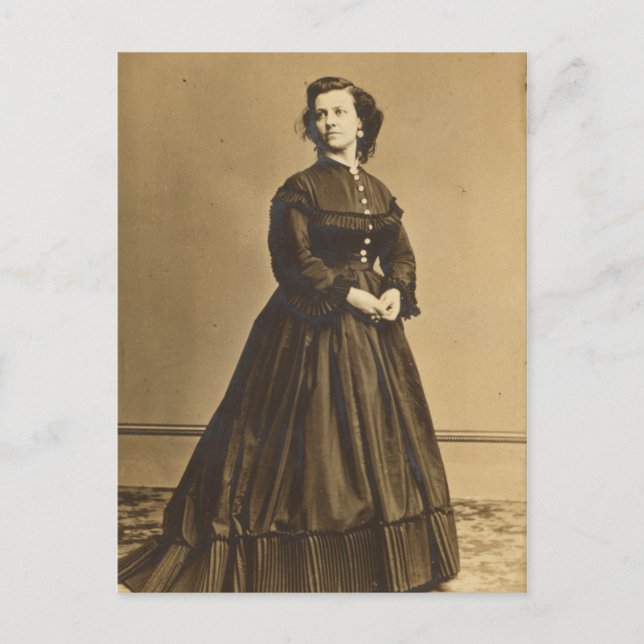 Portrait der Gewerkschaft Spy Pauline Cushman Postkarte (Vorderseite)