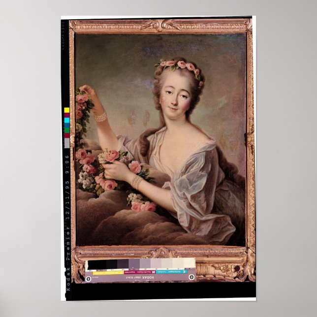 Portrait der Grafschaft Barry als Flora Poster (Vorne)