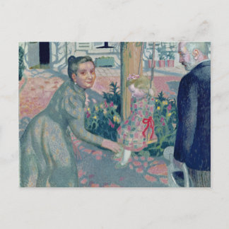 Portrait der Großeltern von Denis, 1899 Postkarte