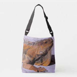 Portrait der Iguana Tragetaschen Mit Langen Trägern
