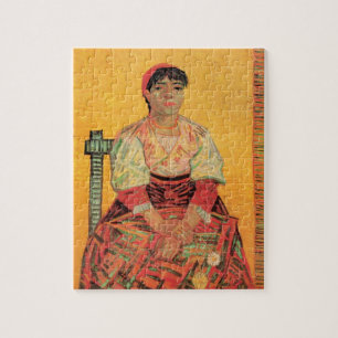 Portrait der italienischen Frau von Vincent van Go