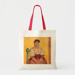 Portrait der italienischen Frau von Vincent van Go Tragetasche
