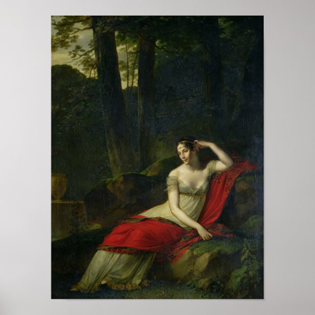 Portrait der Kaiserin Josephine , 1805 Poster (Vorne)