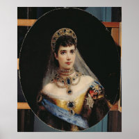 Portrait der Kaiserin Maria Fyodorovna