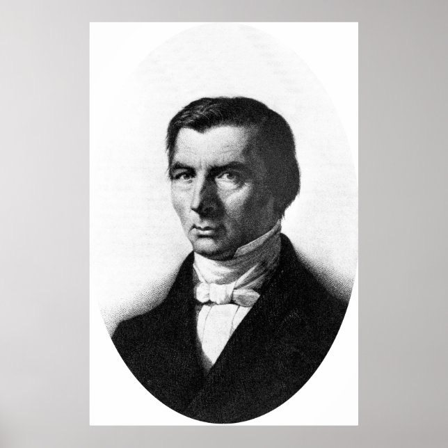 Portrait der klassischen liberalen Frederic Bastia Poster (Vorne)