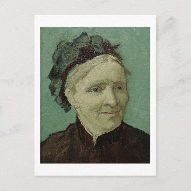 Portrait der Mutter der Künstlerin Van Gogh Fine A Postkarte (Vorderseite)