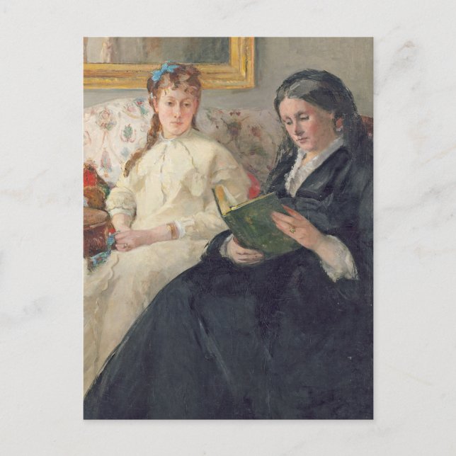 Portrait der Mutter und Schwester des Künstlers Postkarte (Vorderseite)