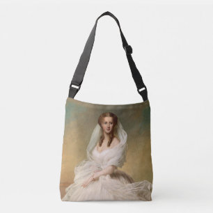 Portrait der Prinzessin Alexandra Tragetaschen Mit Langen Trägern