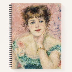 Portrait der Schauspielerin Jeanne Samary von Reno Notizbuch