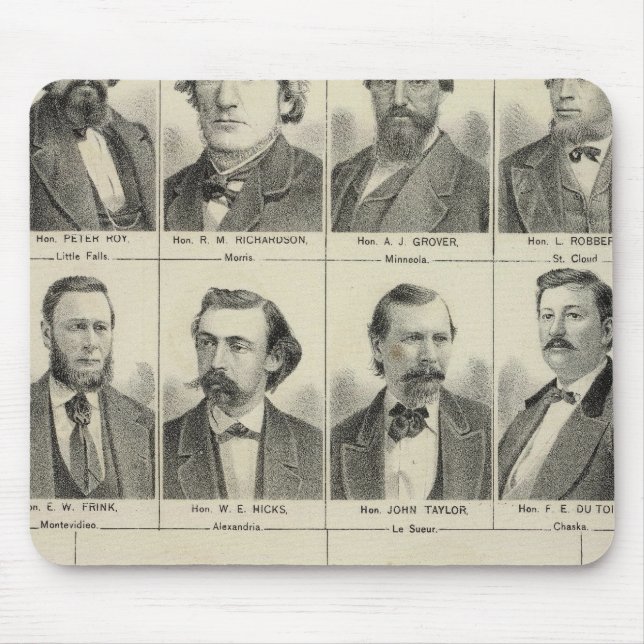 Portrait der Vertreter, Minnesota Mousepad (Vorne)