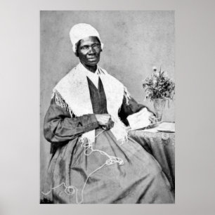 Portrait der Wahrheitsfindung von Sojourner Poster