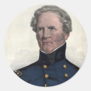 Portrait des autocollants Winfield Scott