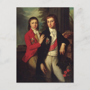 Portrait des Großfürsten Augusts von Oldenburg Postkarte