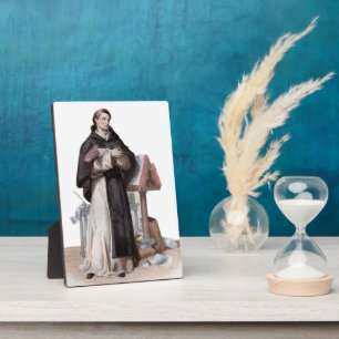 Portrait des Heiligen Bernard de Clairvaux Fotoplatte