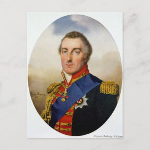 Portrait des Herzogs von Wellington Postkarte