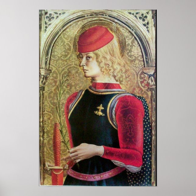 PORTRAIT DES HL. GEORG POSTER (Vorne)